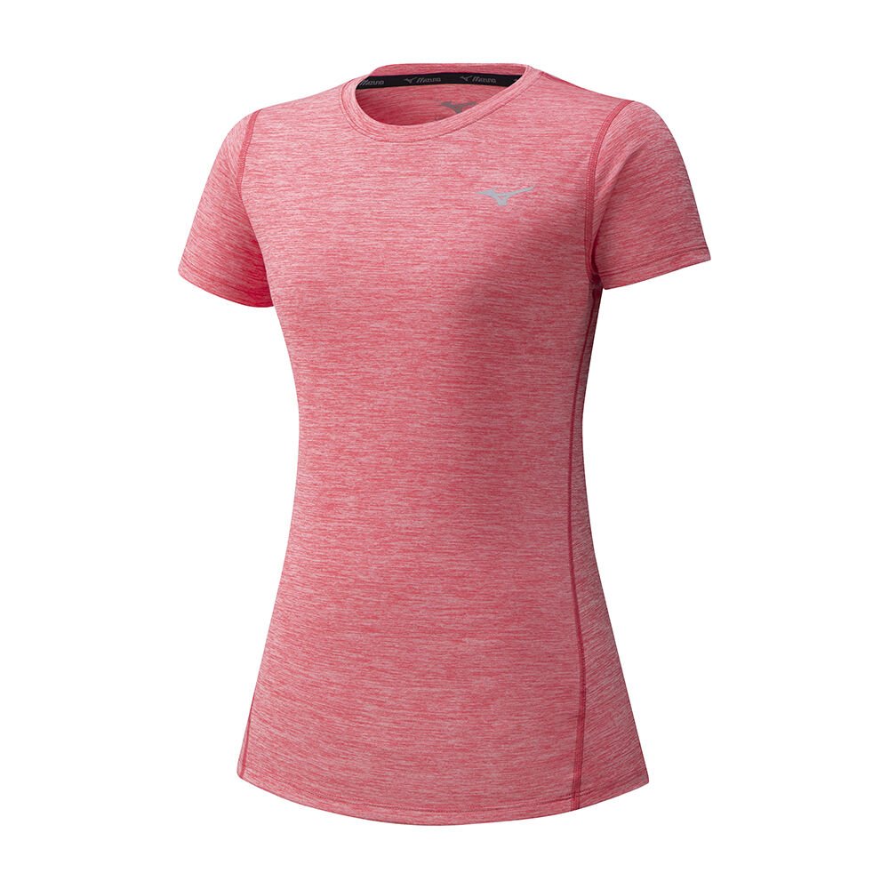 Womens Mizuno Impulse Core Running T-Shirts Coral Philippines (XVLYSB605)